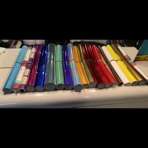 18 rolls of vinyl - not HTV